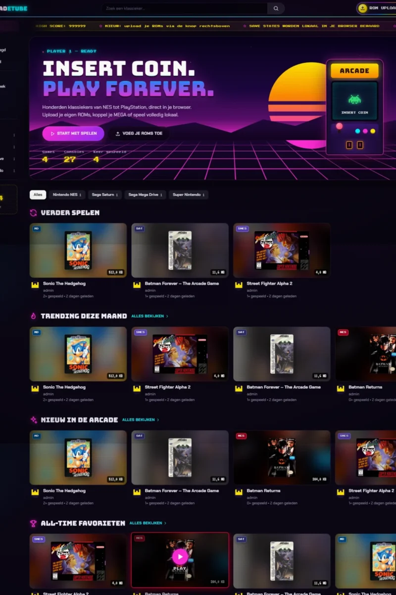 ArcadeTube